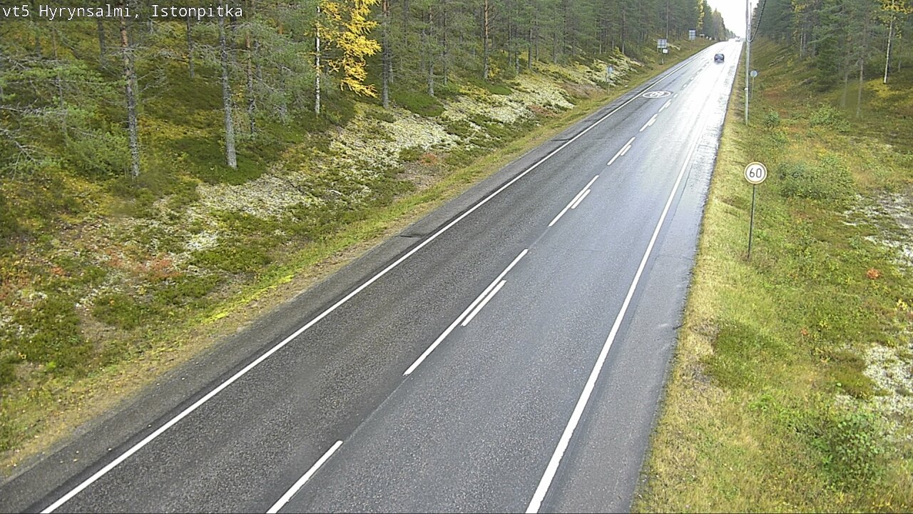 Kelikamerat Kuva Tie 5 Hyrynsalmi, Istonpitkä, Hyrynsalmi, Kainuu