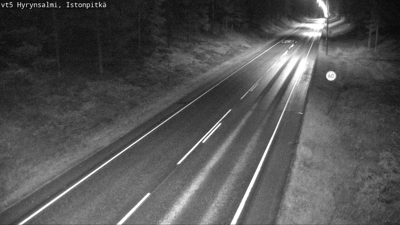 Kelikamerat Kuva Tie 5 Hyrynsalmi, Istonpitkä, Hyrynsalmi, Kainuu