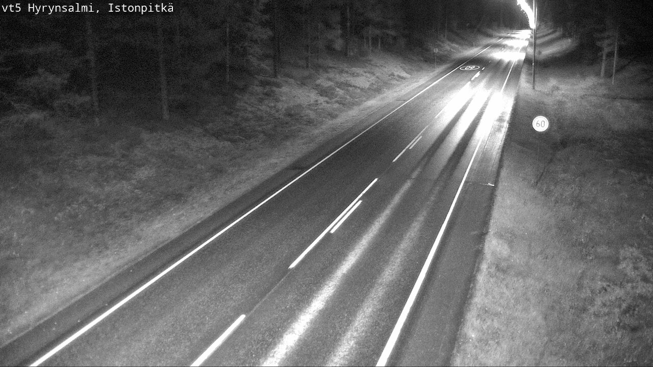 Kelikamerat Kuva Tie 5 Hyrynsalmi, Istonpitkä, Hyrynsalmi, Kainuu