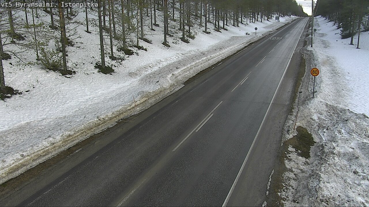 Kelikamerat Kuva Tie 5 Hyrynsalmi, Istonpitkä, Hyrynsalmi, Kainuu