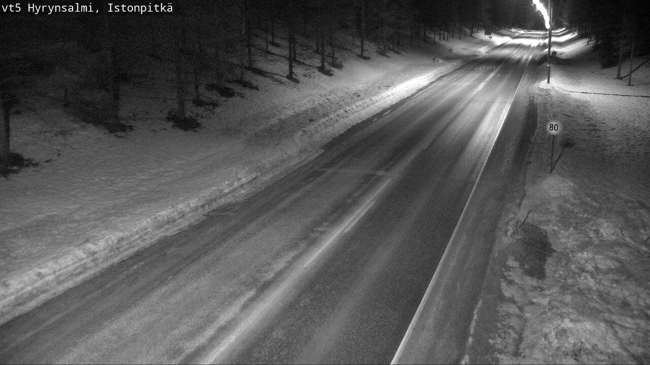 Kelikamerat Kuva Tie 5 Hyrynsalmi, Istonpitkä, Hyrynsalmi, Kainuu