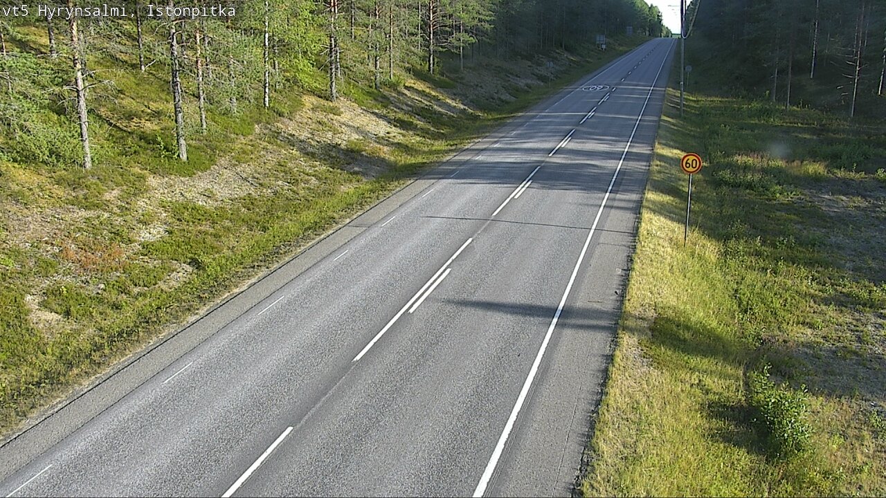 Kelikamerat Kuva Tie 5 Hyrynsalmi, Istonpitkä, Hyrynsalmi, Kainuu