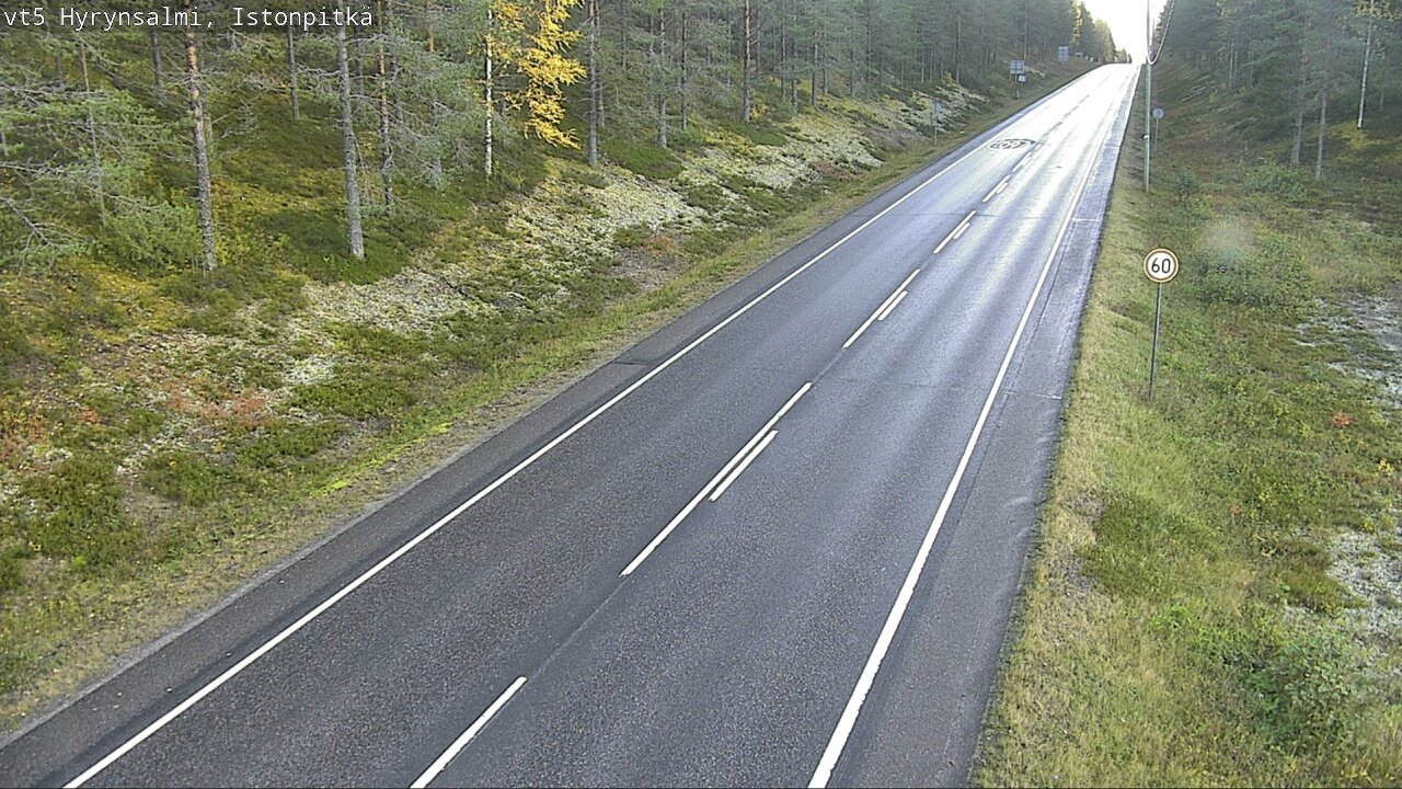 Kelikamerat Kuva Tie 5 Hyrynsalmi, Istonpitkä, Hyrynsalmi, Kainuu