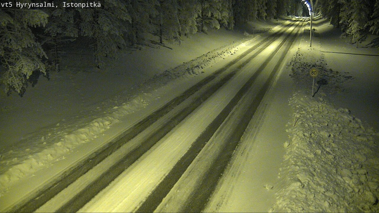 Kelikamerat Kuva Tie 5 Hyrynsalmi, Istonpitkä, Hyrynsalmi, Kainuu