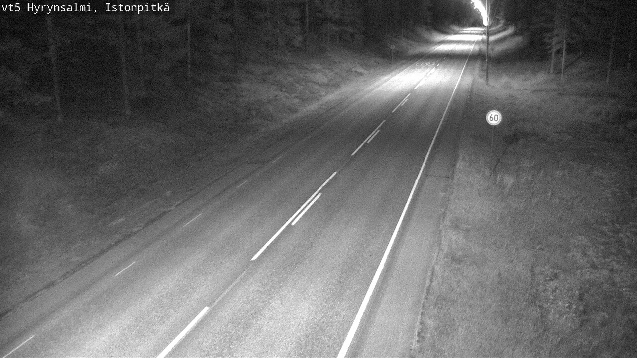 Kelikamerat Kuva Tie 5 Hyrynsalmi, Istonpitkä, Hyrynsalmi, Kainuu