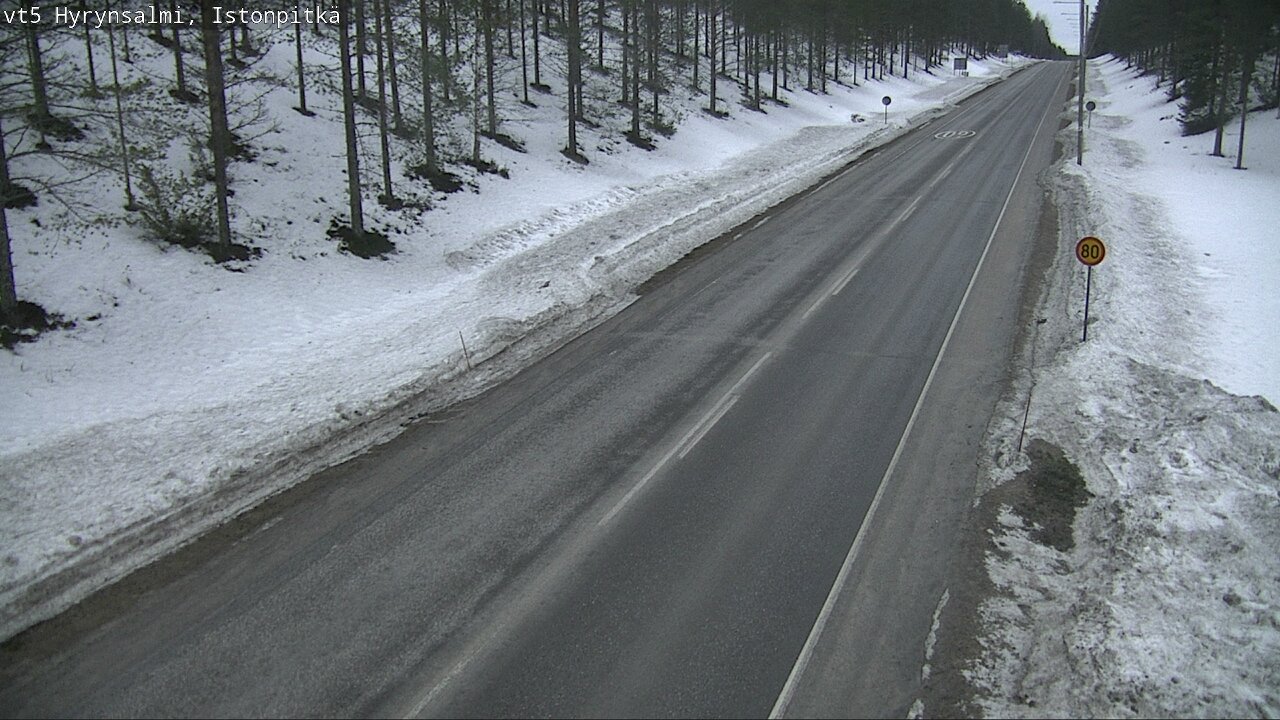 Kelikamerat Kuva Tie 5 Hyrynsalmi, Istonpitkä, Hyrynsalmi, Kainuu