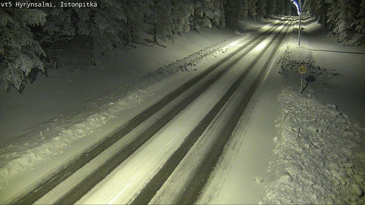 Kelikamerat Kuva Tie 5 Hyrynsalmi, Istonpitkä, Hyrynsalmi, Kainuu