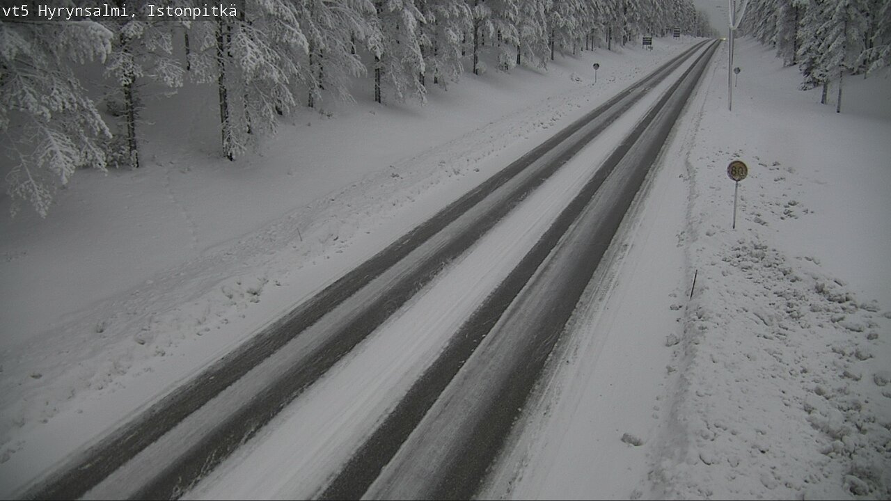 Kelikamerat Kuva Tie 5 Hyrynsalmi, Istonpitkä, Hyrynsalmi, Kainuu