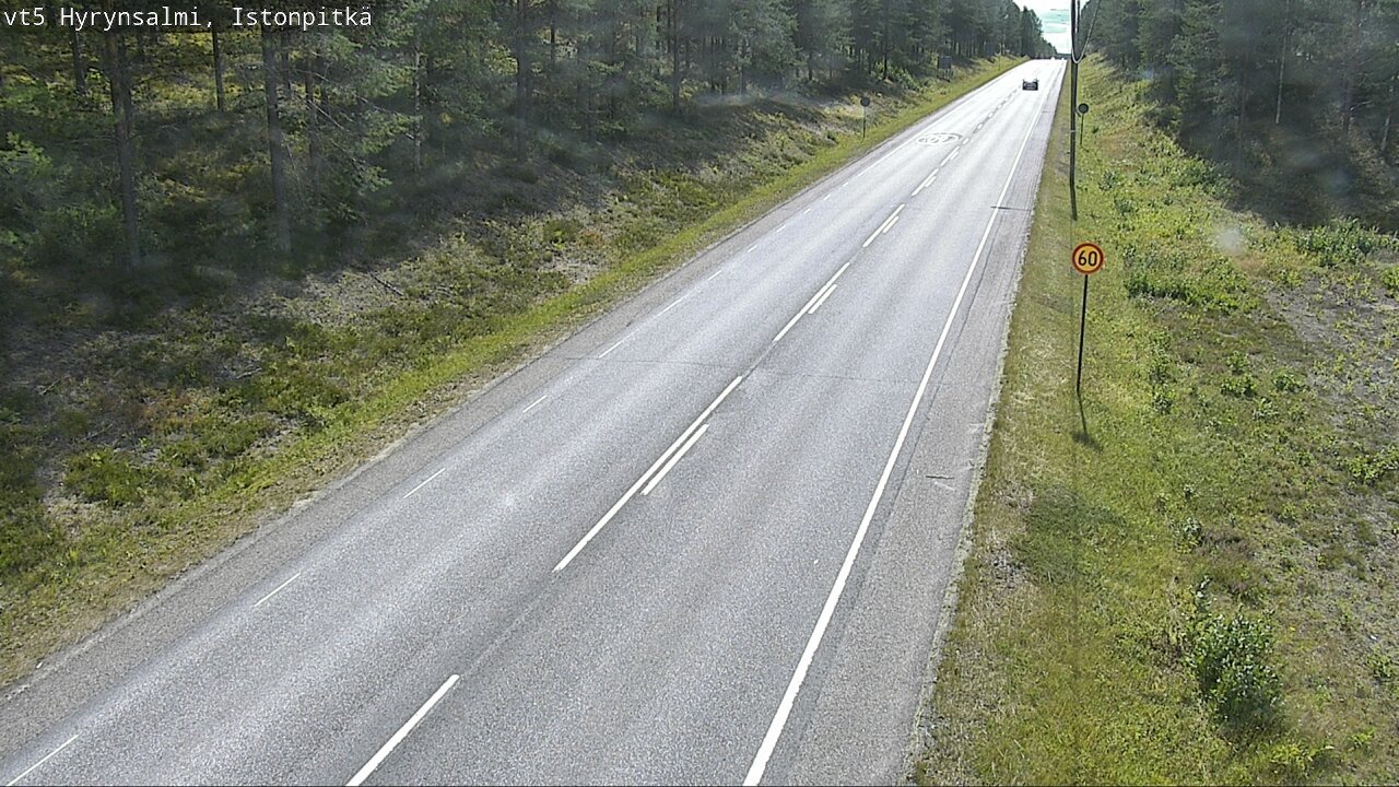 Kelikamerat Kuva Tie 5 Hyrynsalmi, Istonpitkä, Hyrynsalmi, Kainuu