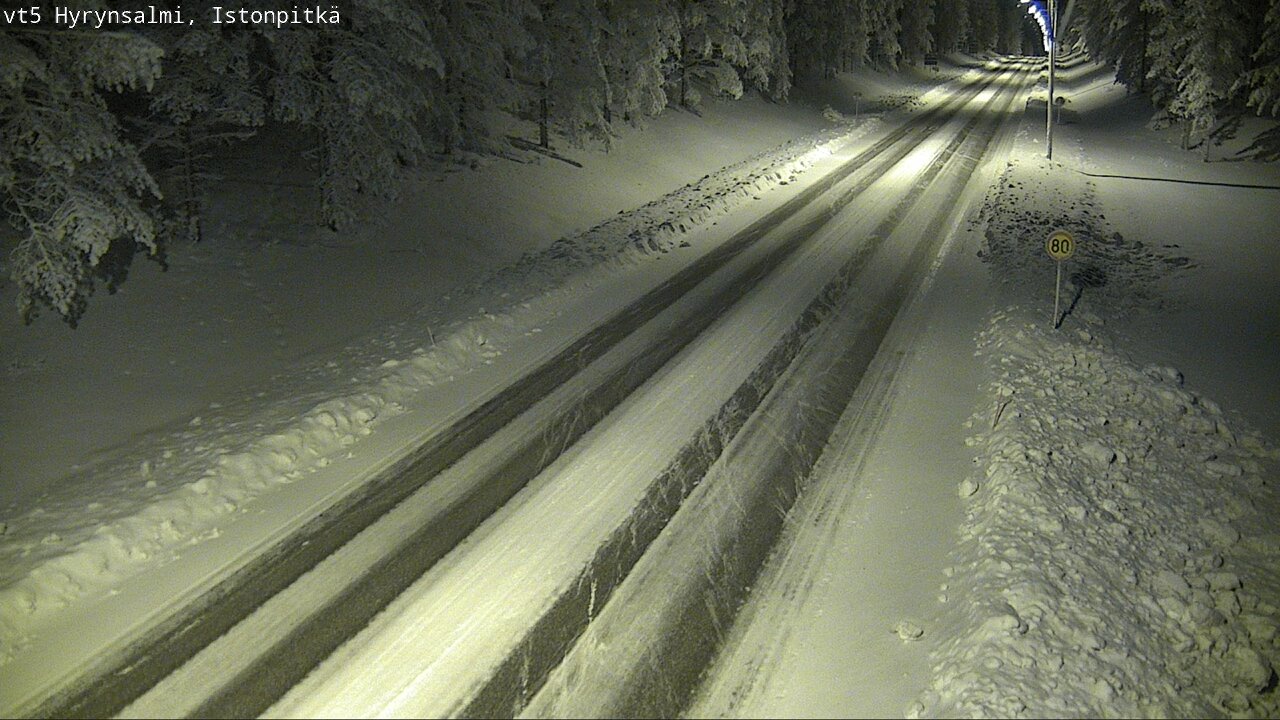 Kelikamerat Kuva Tie 5 Hyrynsalmi, Istonpitkä, Hyrynsalmi, Kainuu