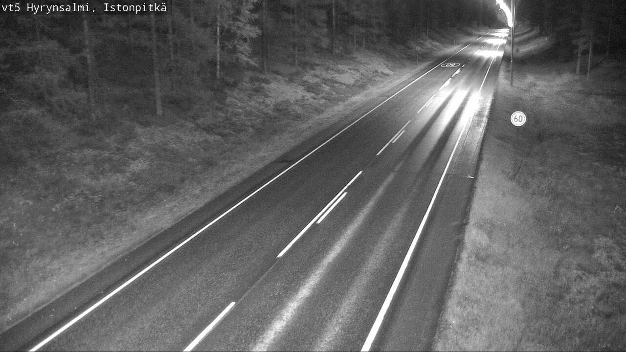 Kelikamerat Kuva Tie 5 Hyrynsalmi, Istonpitkä, Hyrynsalmi, Kainuu