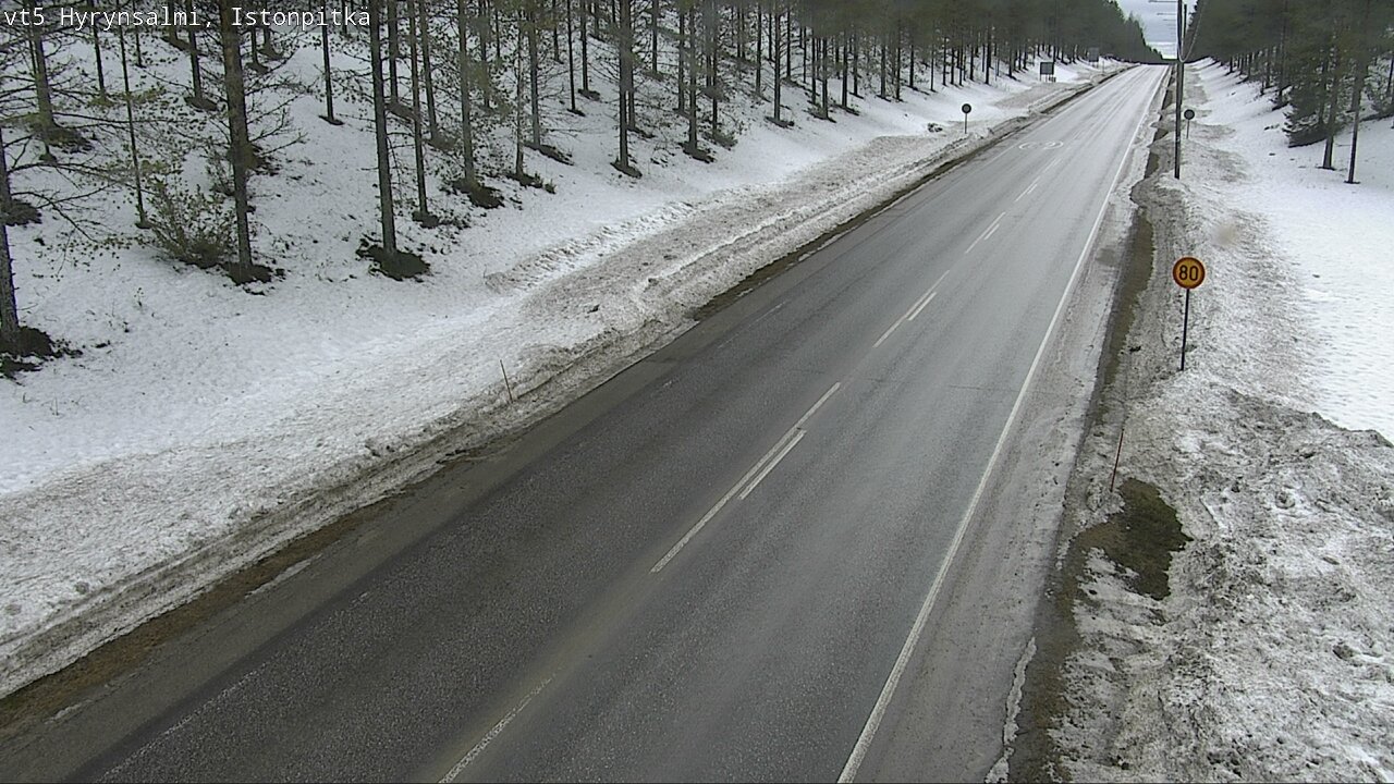 Kelikamerat Kuva Tie 5 Hyrynsalmi, Istonpitkä, Hyrynsalmi, Kainuu