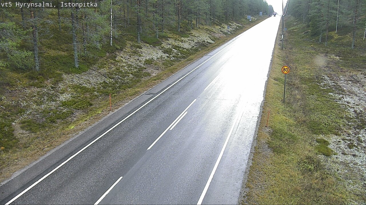 Kelikamerat Kuva Tie 5 Hyrynsalmi, Istonpitkä, Hyrynsalmi, Kainuu