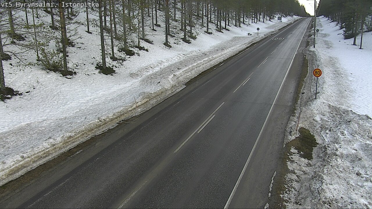 Kelikamerat Kuva Tie 5 Hyrynsalmi, Istonpitkä, Hyrynsalmi, Kainuu