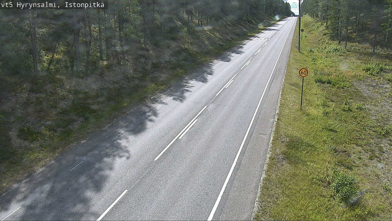 Kelikamerat Kuva Tie 5 Hyrynsalmi, Istonpitkä, Hyrynsalmi, Kainuu