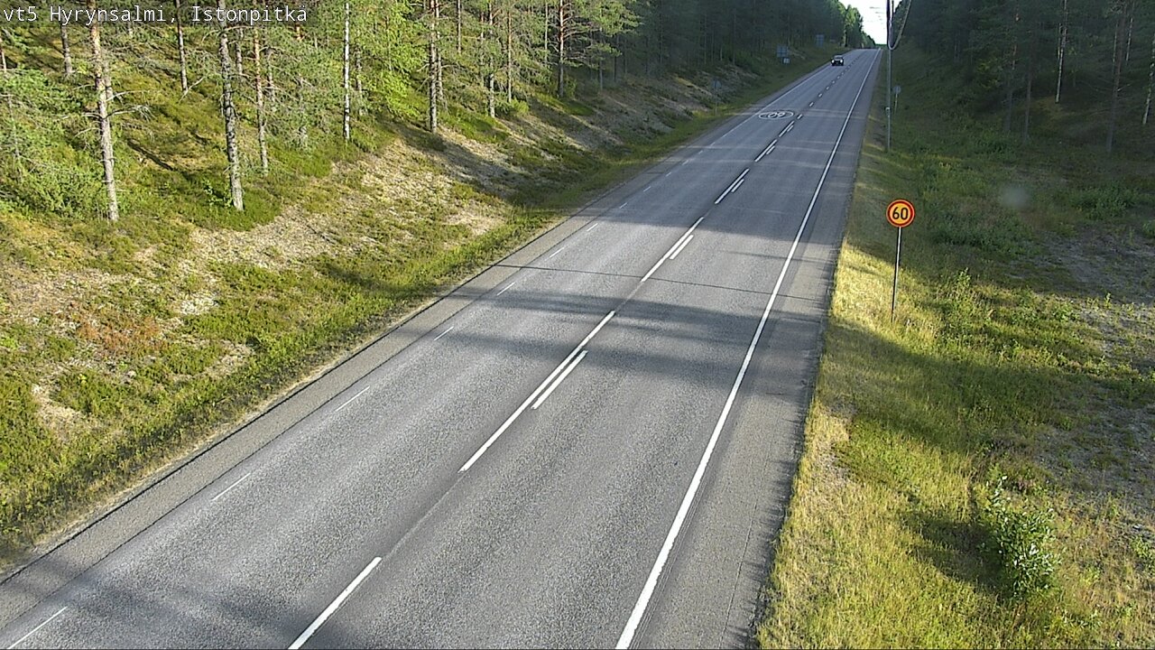 Kelikamerat Kuva Tie 5 Hyrynsalmi, Istonpitkä, Hyrynsalmi, Kainuu