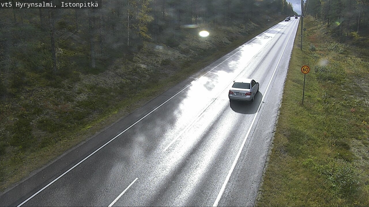Kelikamerat Kuva Tie 5 Hyrynsalmi, Istonpitkä, Hyrynsalmi, Kainuu