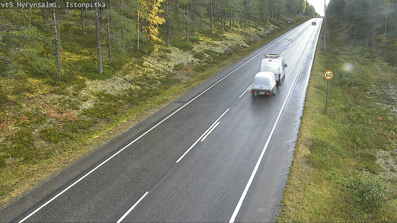 Kelikamerat Kuva Tie 5 Hyrynsalmi, Istonpitkä, Hyrynsalmi, Kainuu