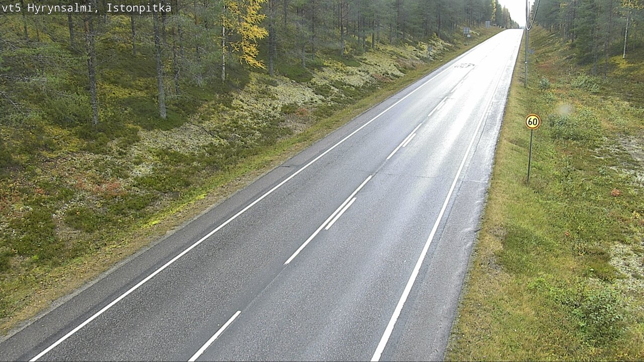 Kelikamerat Kuva Tie 5 Hyrynsalmi, Istonpitkä, Hyrynsalmi, Kainuu