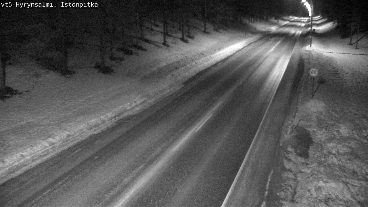 Kelikamerat Kuva Tie 5 Hyrynsalmi, Istonpitkä, Hyrynsalmi, Kainuu