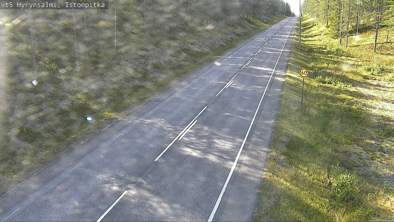 Kelikamerat Kuva Tie 5 Hyrynsalmi, Istonpitkä, Hyrynsalmi, Kainuu