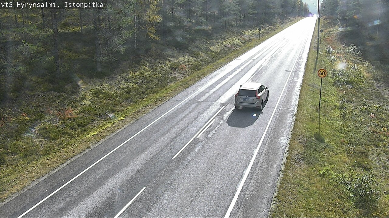 Kelikamerat Kuva Tie 5 Hyrynsalmi, Istonpitkä, Hyrynsalmi, Kainuu