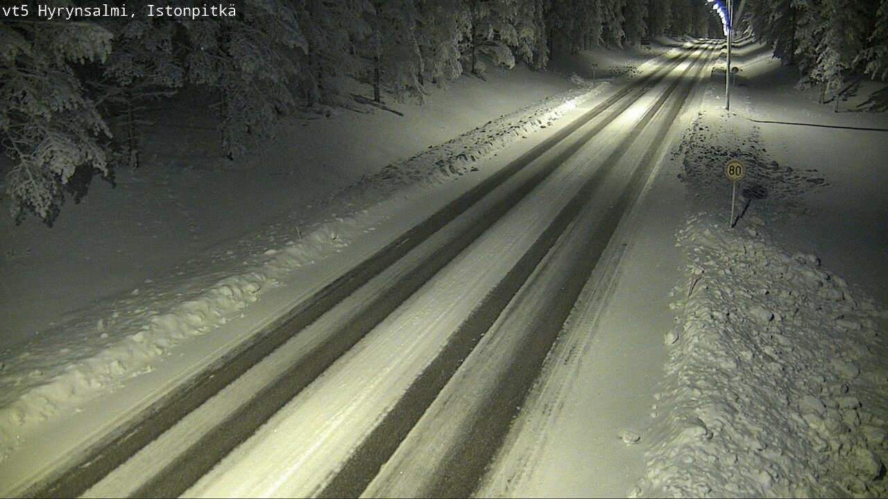 Kelikamerat Kuva Tie 5 Hyrynsalmi, Istonpitkä, Hyrynsalmi, Kainuu