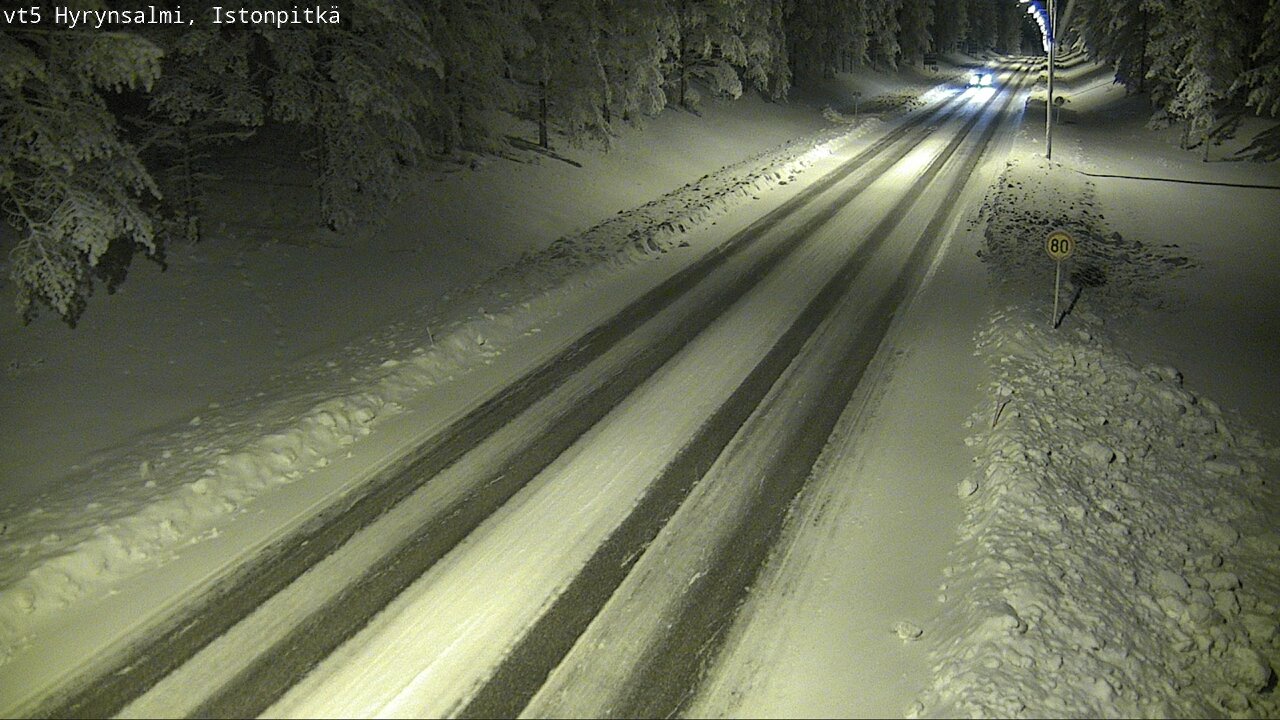 Kelikamerat Kuva Tie 5 Hyrynsalmi, Istonpitkä, Hyrynsalmi, Kainuu