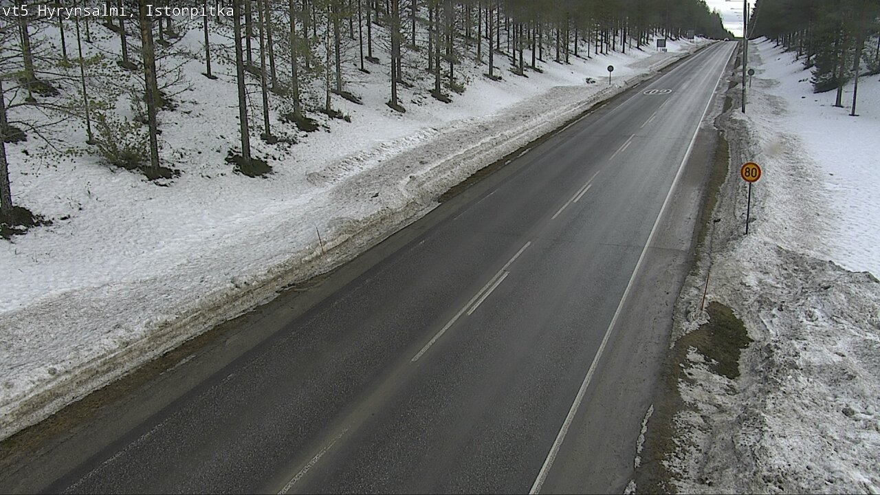 Kelikamerat Kuva Tie 5 Hyrynsalmi, Istonpitkä, Hyrynsalmi, Kainuu