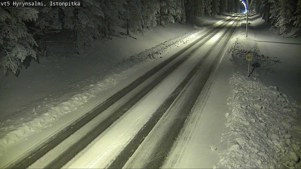 Kelikamerat Kuva Tie 5 Hyrynsalmi, Istonpitkä, Hyrynsalmi, Kainuu