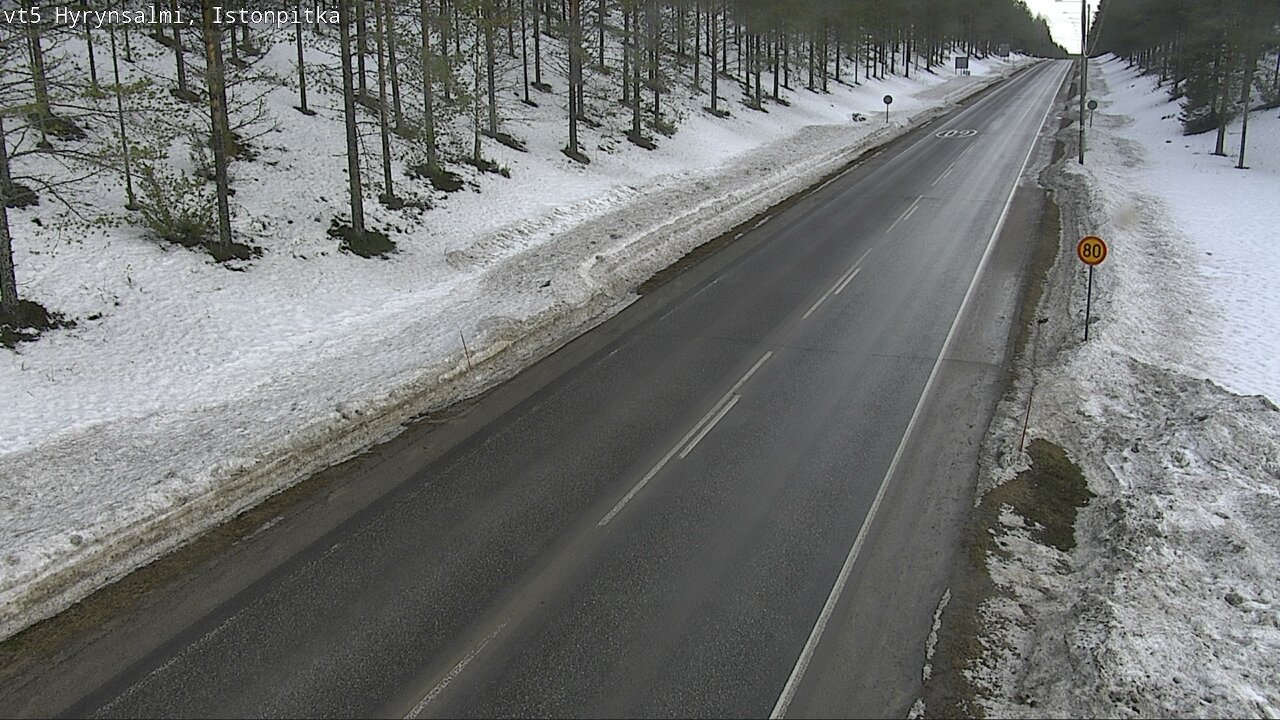 Kelikamerat Kuva Tie 5 Hyrynsalmi, Istonpitkä, Hyrynsalmi, Kainuu