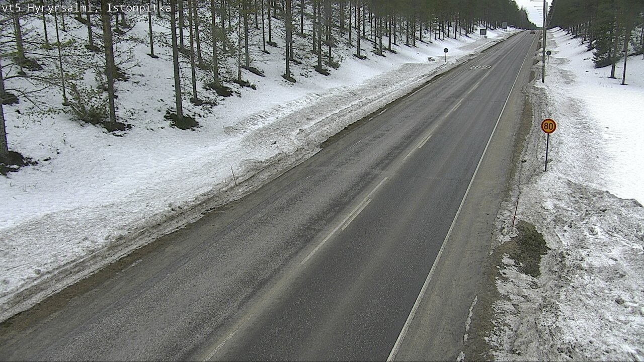 Kelikamerat Kuva Tie 5 Hyrynsalmi, Istonpitkä, Hyrynsalmi, Kainuu