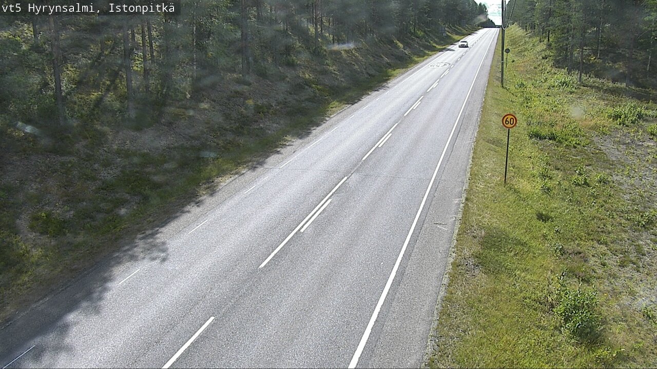 Kelikamerat Kuva Tie 5 Hyrynsalmi, Istonpitkä, Hyrynsalmi, Kainuu