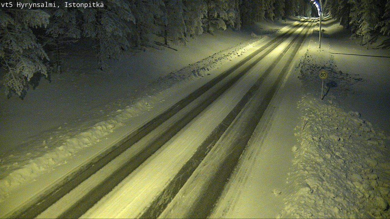 Kelikamerat Kuva Tie 5 Hyrynsalmi, Istonpitkä, Hyrynsalmi, Kainuu