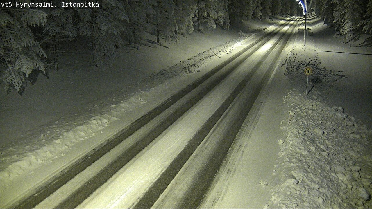 Kelikamerat Kuva Tie 5 Hyrynsalmi, Istonpitkä, Hyrynsalmi, Kainuu