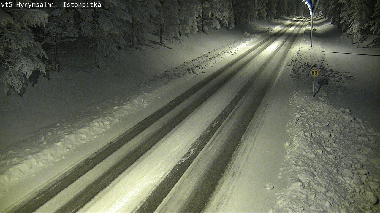 Kelikamerat Kuva Tie 5 Hyrynsalmi, Istonpitkä, Hyrynsalmi, Kainuu