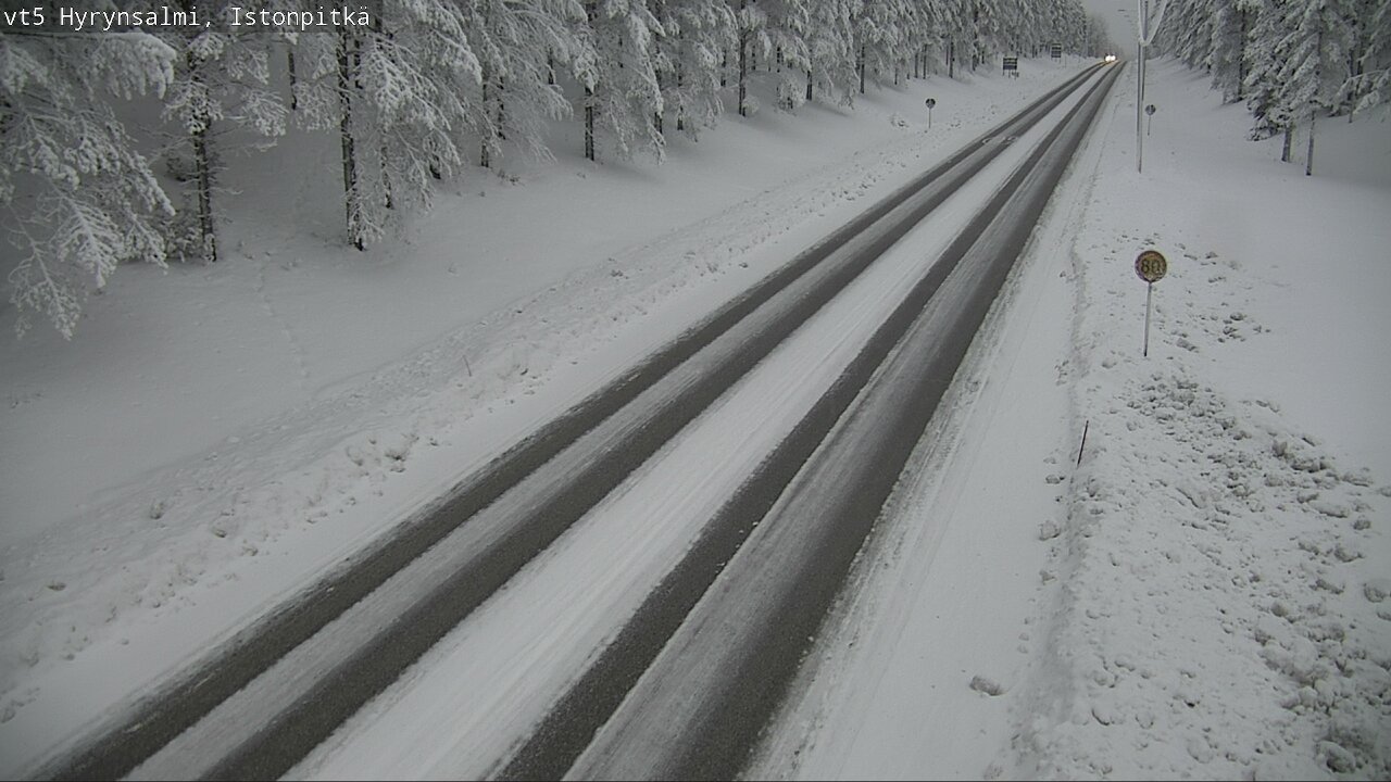 Kelikamerat Kuva Tie 5 Hyrynsalmi, Istonpitkä, Hyrynsalmi, Kainuu