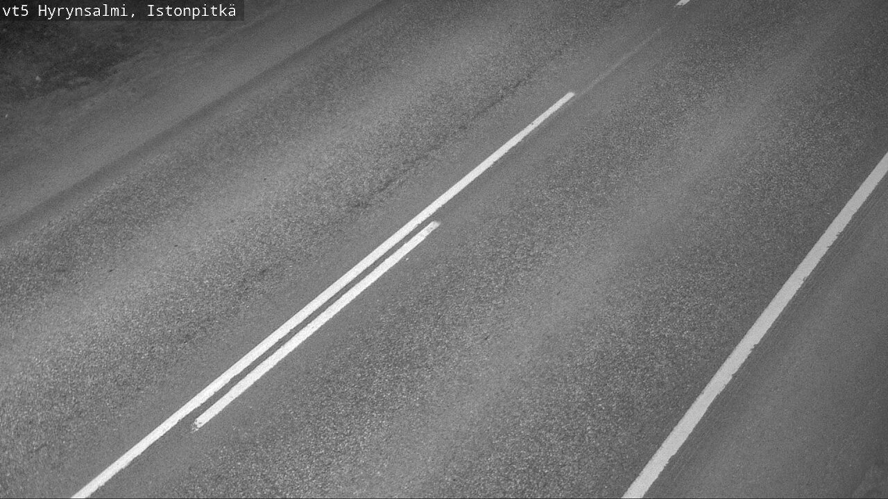 Weather Camera Image Road 5 Hyrynsalmi, Istonpitkä, Hyrynsalmi, Kainuu