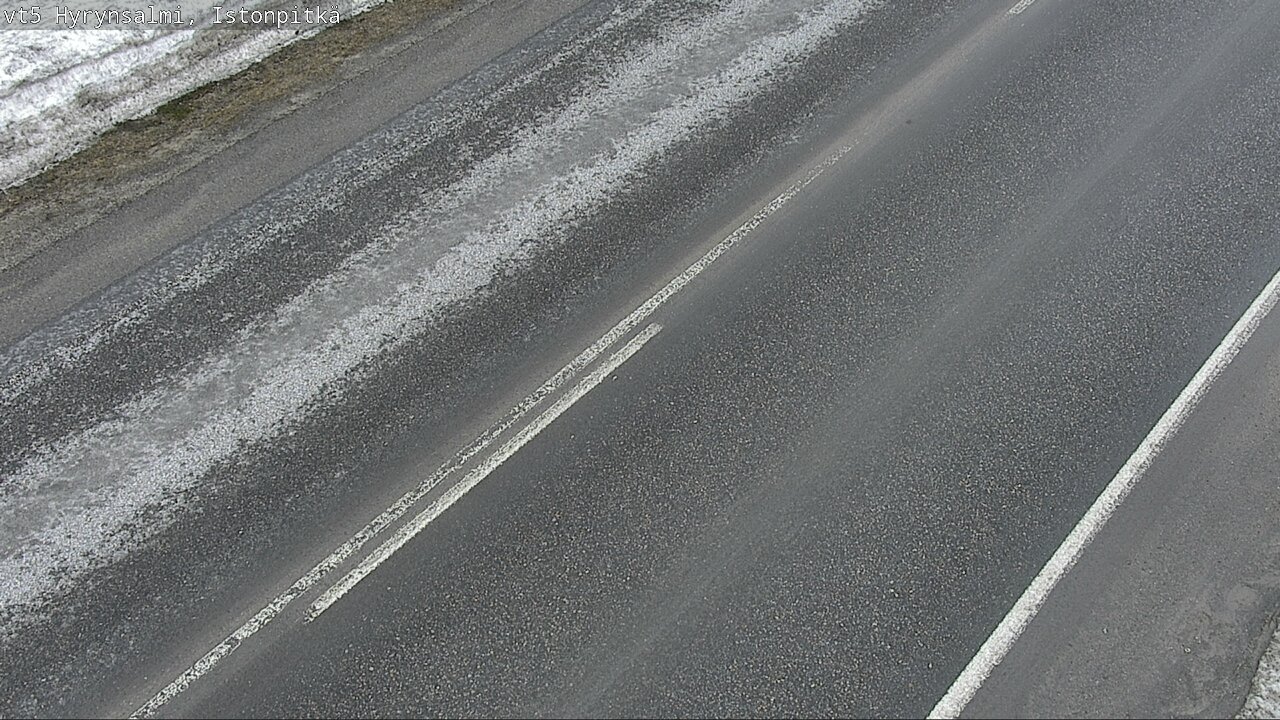 Weather Camera Image Road 5 Hyrynsalmi, Istonpitkä, Hyrynsalmi, Kainuu