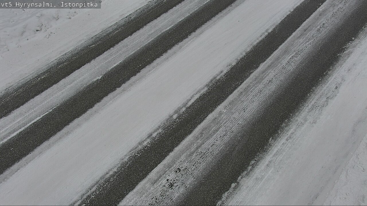 Weather Camera Image Road 5 Hyrynsalmi, Istonpitkä, Hyrynsalmi, Kainuu