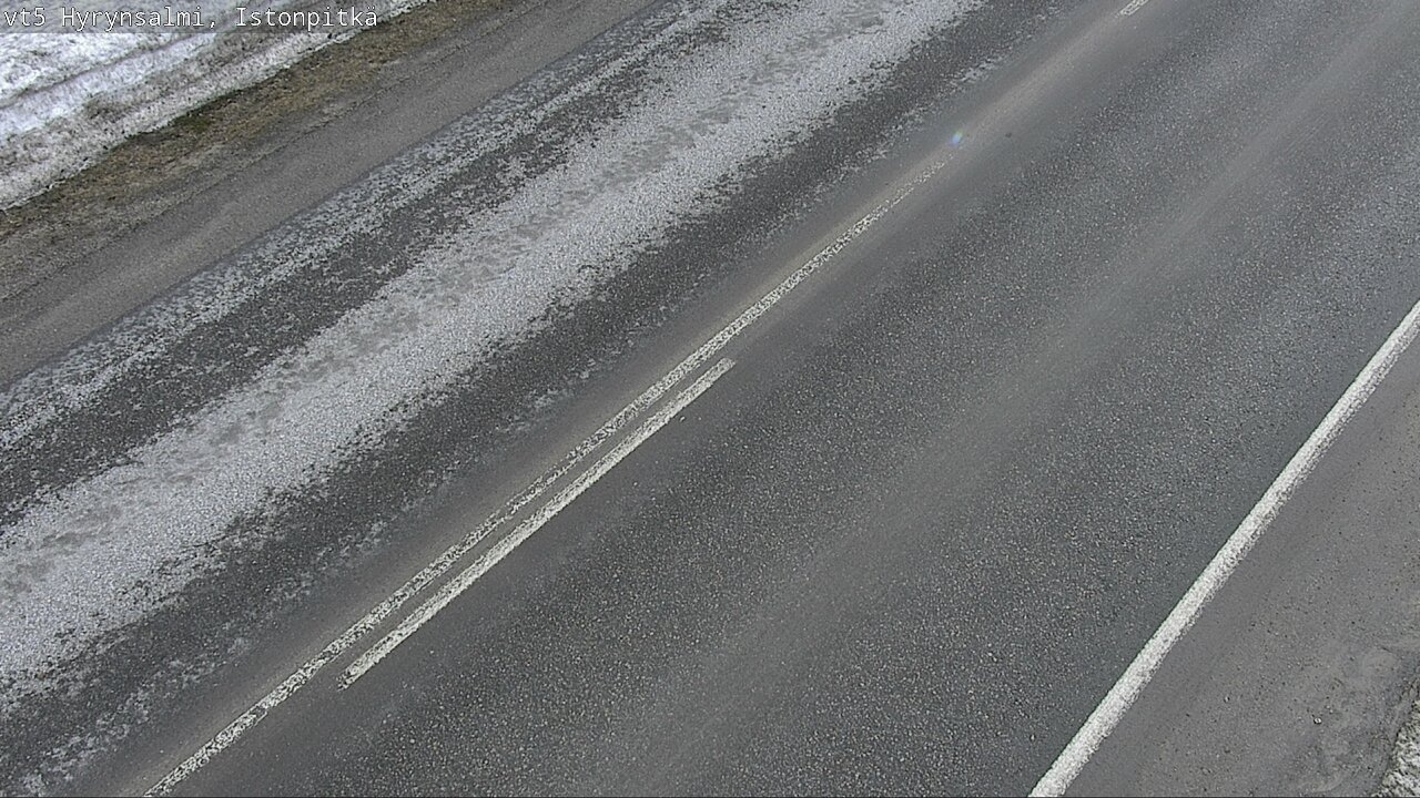 Weather Camera Image Road 5 Hyrynsalmi, Istonpitkä, Hyrynsalmi, Kainuu