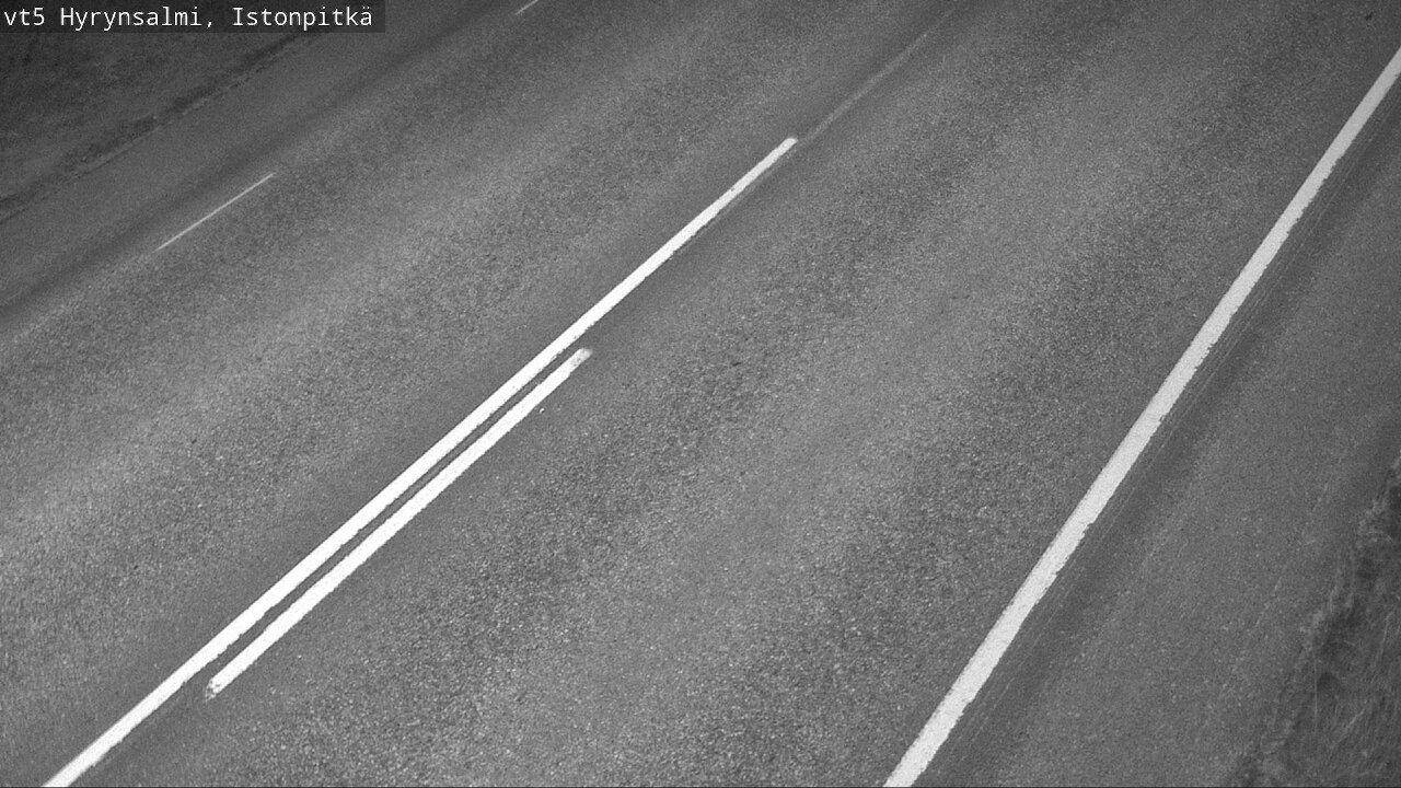 Weather Camera Image Road 5 Hyrynsalmi, Istonpitkä, Hyrynsalmi, Kainuu