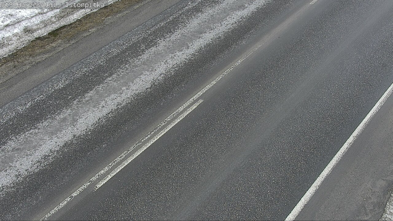 Weather Camera Image Road 5 Hyrynsalmi, Istonpitkä, Hyrynsalmi, Kainuu