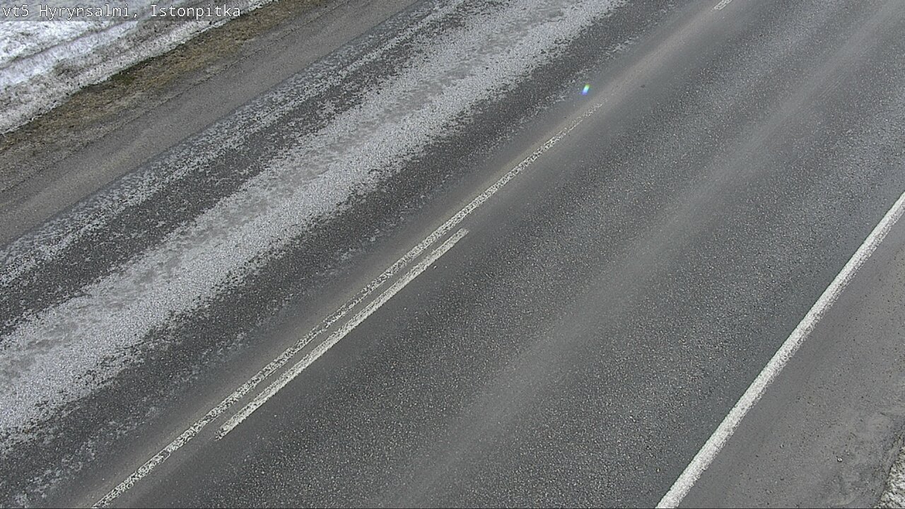 Weather Camera Image Road 5 Hyrynsalmi, Istonpitkä, Hyrynsalmi, Kainuu