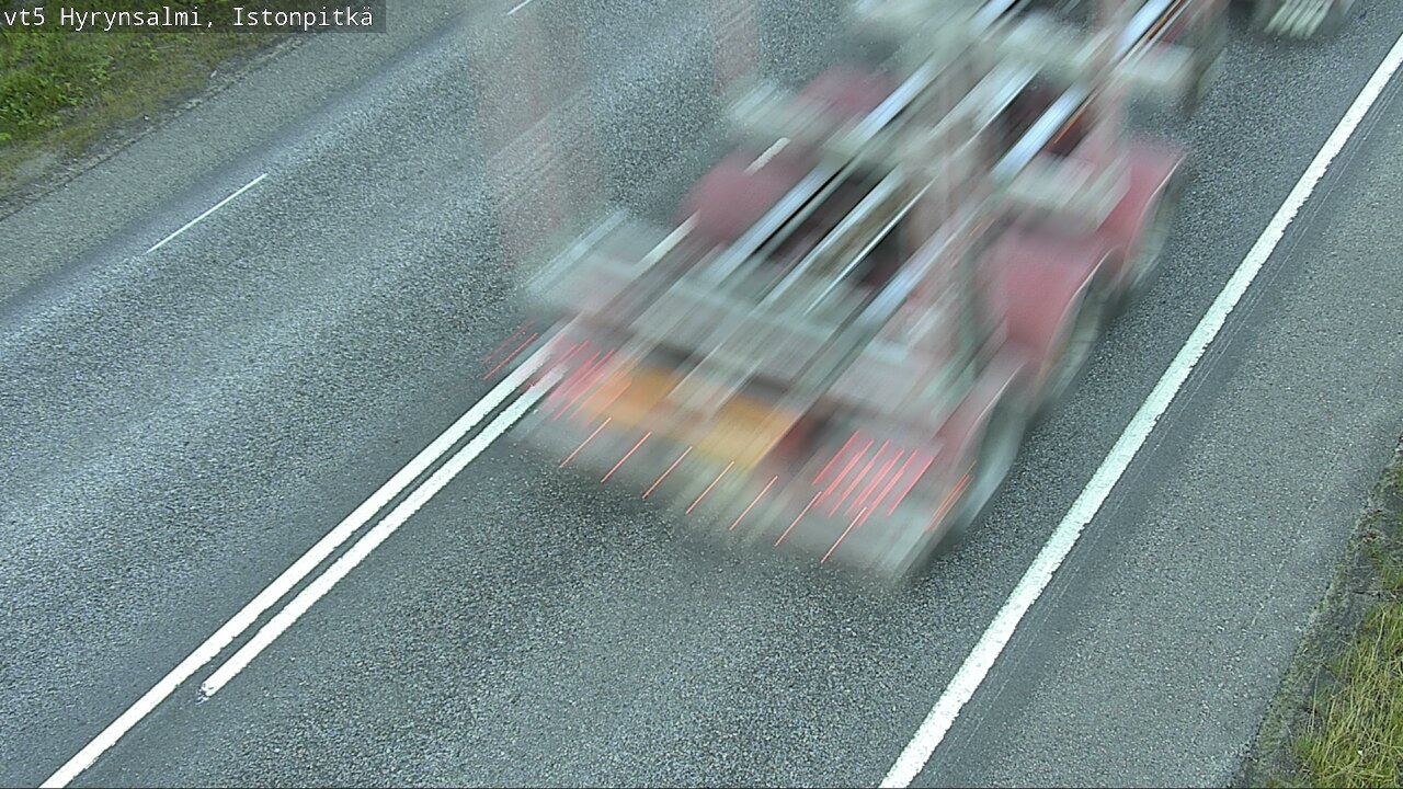 Weather Camera Image Road 5 Hyrynsalmi, Istonpitkä, Hyrynsalmi, Kainuu