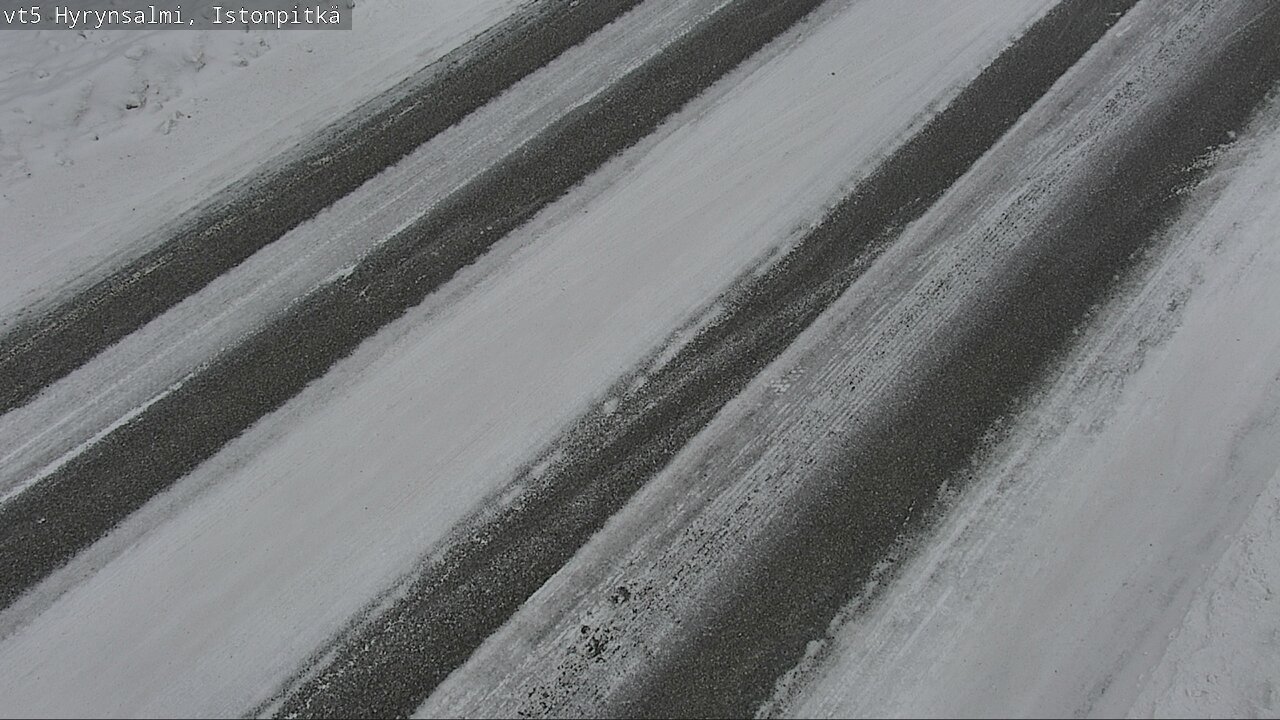 Weather Camera Image Road 5 Hyrynsalmi, Istonpitkä, Hyrynsalmi, Kainuu