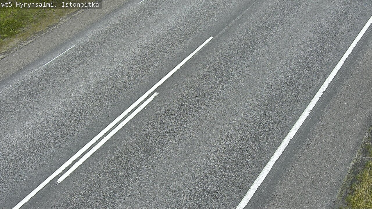 Weather Camera Image Road 5 Hyrynsalmi, Istonpitkä, Hyrynsalmi, Kainuu