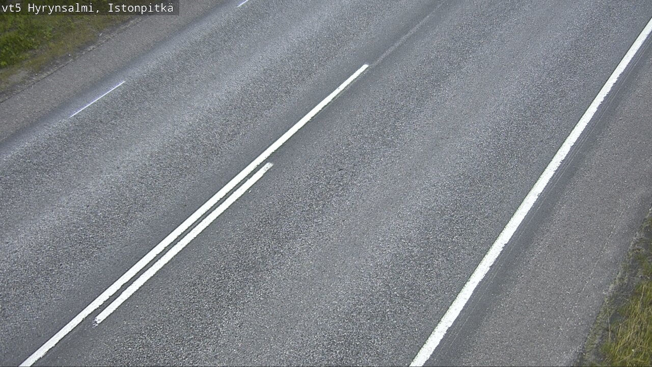 Weather Camera Image Road 5 Hyrynsalmi, Istonpitkä, Hyrynsalmi, Kainuu