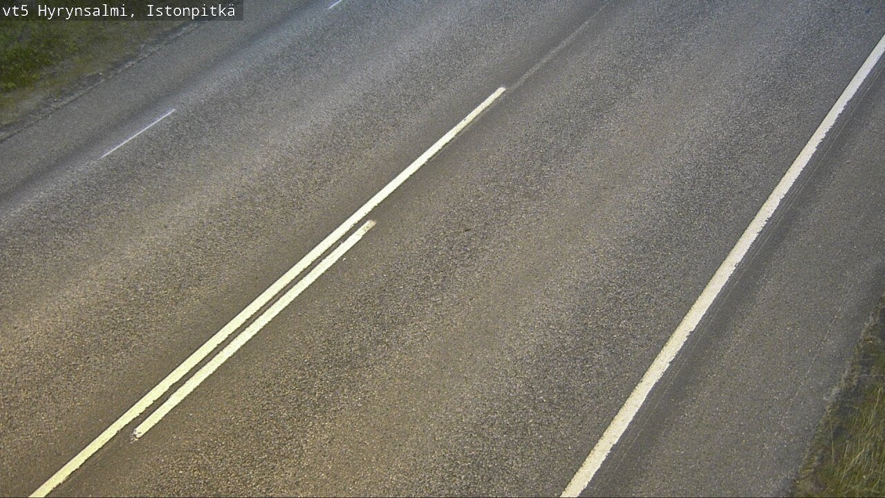 Weather Camera Image Road 5 Hyrynsalmi, Istonpitkä, Hyrynsalmi, Kainuu