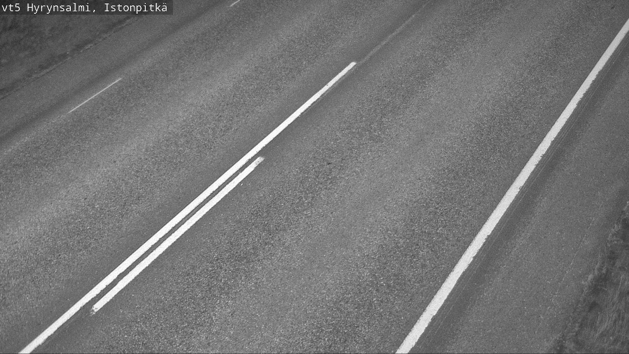 Weather Camera Image Road 5 Hyrynsalmi, Istonpitkä, Hyrynsalmi, Kainuu